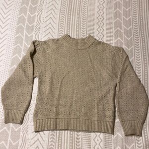 Kori America oversized wool blend knit sweater